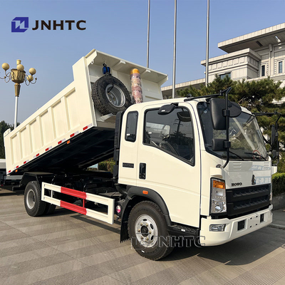 HOWO 4x2 camião de descarga de 8 toneladas construção entrega transporte camião de descarga para venda