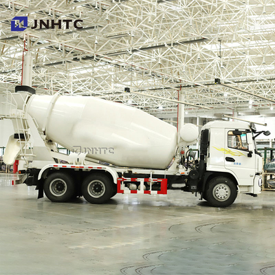 Novo Shacman E6 caminhão misturador de concreto Branco 6x4 10 rodas 6cbms