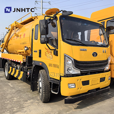 Novo caminhão de sucção de água Sinotruk HOWO 8cbm aspirador de resíduos sanitários para venda