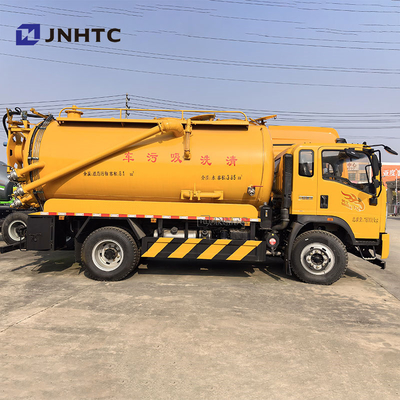 Novo caminhão de sucção de água Sinotruk HOWO 8cbm aspirador de resíduos sanitários para venda