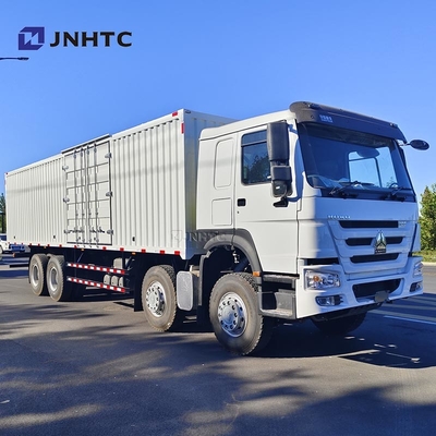 Sinotruk Howo Cargo Truck 7.2m Van Cargo Truck 8*4 400HP 12wheeler Melhor Produto