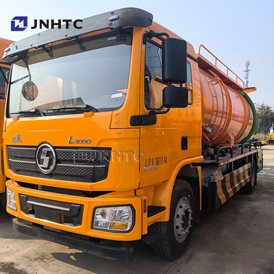 Novo caminhão de vácuo de sucção de esgoto caminhão-tanque Shancman L3000 4X2 245HP Alta Qualidade
