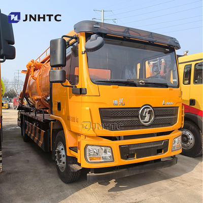 Novo caminhão de vácuo de sucção de esgoto caminhão-tanque Shancman L3000 4X2 245HP Alta Qualidade