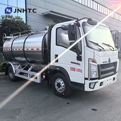 Preço de fábrica 5 Cbms Caminhão cisterna de água para transporte de leite fresco