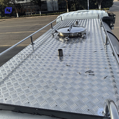 Preço de fábrica 5 Cbms Caminhão cisterna de água para transporte de leite fresco