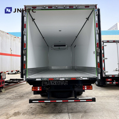 Novo camião frigorífico Lihgt Sinotruck 4X2 5 toneladas para refrigeração de alimentos Entrega preço baixo