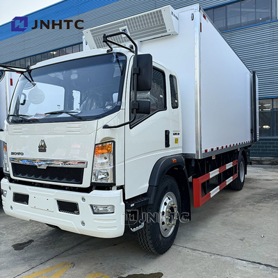 Novo camião frigorífico Lihgt Sinotruck 4X2 5 toneladas para refrigeração de alimentos Entrega preço baixo