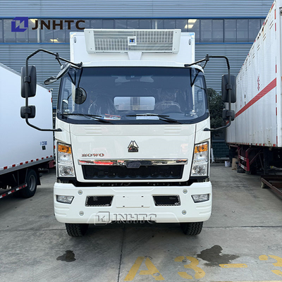 Novo camião frigorífico Lihgt Sinotruck 4X2 5 toneladas para refrigeração de alimentos Entrega preço baixo