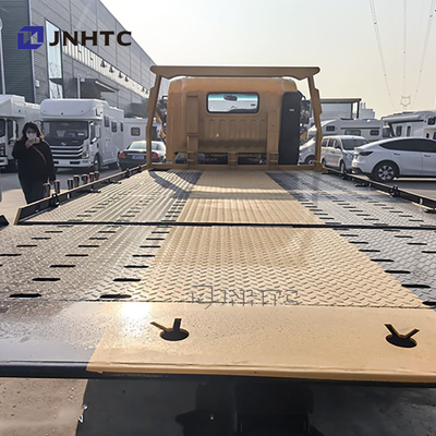 Howo 4*2 3-5 toneladas de chão plano leve tarefa Wrecker reboque caminhão com preço barato para venda