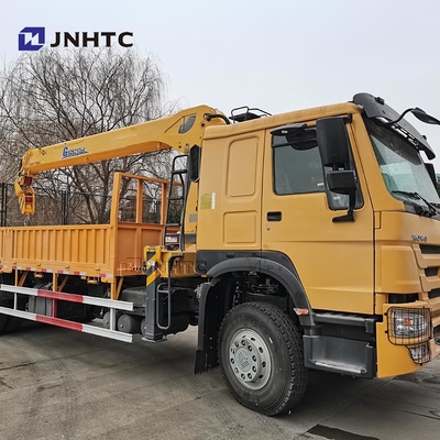 Howo Carga de braço reto com caminhão de guindaste 6x4 10 rodas 380hp 10T bom preço