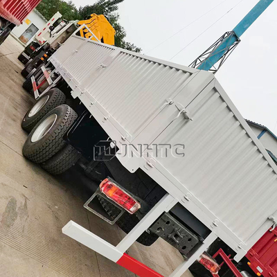 Novo caminhão de carga Sinotruk Howo 10 toneladas guindaste dobrável 12 rodas 400 hp para venda
