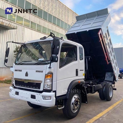 HOWO Caminhão de descarga 4x2 8 toneladas Construção Entrega Transporte Caminhão de descarga para venda