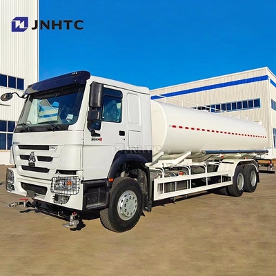 Novo Howo tanque de água caminhão de pulverização de água 6X4 380HP 10 rodas 25m3 para venda