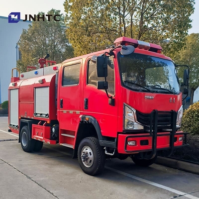 NEW Howo caminhão de combate a incêndios 5000L cisterna de espuma de água 4X4 caminhão de combate a incêndios bom preço