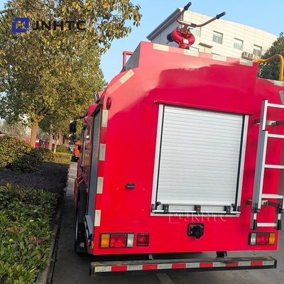 NEW Howo caminhão de combate a incêndios 5000L cisterna de espuma de água 4X4 caminhão de combate a incêndios bom preço