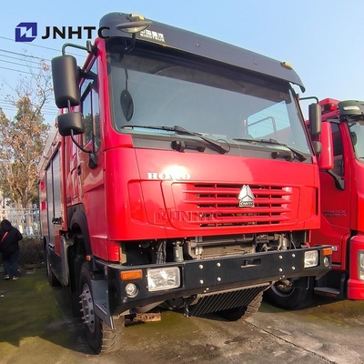 HOWO 4*4 Camião de Combate a Incêndios HOWO 5000L Cisterna de Espuma de Água Camião de Combate a Incêndios Mini Camião de Combate a Incêndios