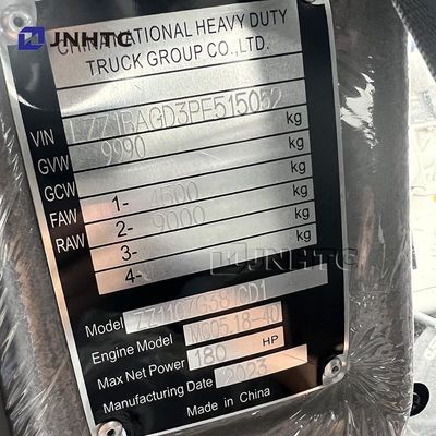 HOWO Mini camião de mistura de betão