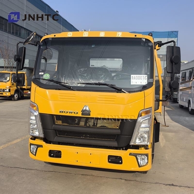 Howo Flatbed Wrecker 4*2 3tons 5 Ton 160HP Road Recovery Wrecker Truck Bom preço