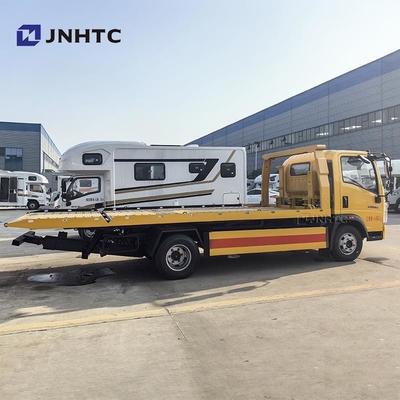Howo Flatbed Wrecker 4*2 3tons 5 Ton 160HP Road Recovery Wrecker Truck Bom preço