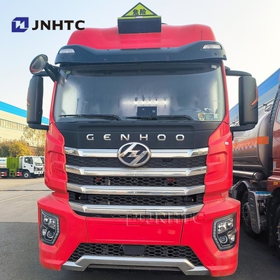 Melhor caminhão de tanque de combustível GENHOO 350HP 8X4 28000L 35000L 30000lL para venda