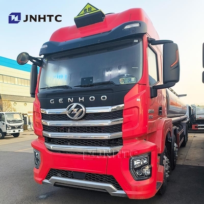 Melhor caminhão de tanque de combustível GENHOO 350HP 8X4 28000L 35000L 30000lL para venda