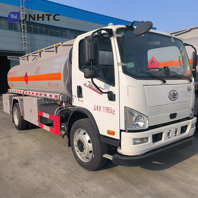 FAW 5000 litros Leve Transporte de óleo diesel Capacidade Tanque de combustível Caminhão-tanque Para venda