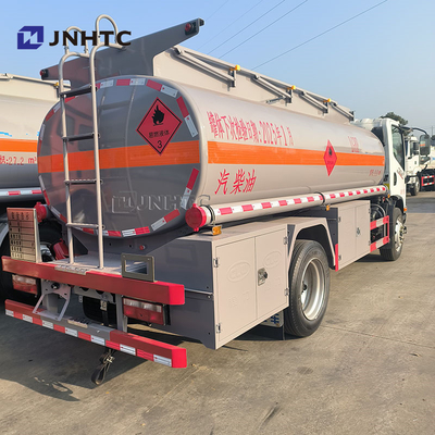 FAW 5000 litros Leve Transporte de óleo diesel Capacidade Tanque de combustível Caminhão-tanque Para venda