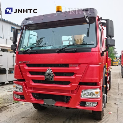 HOWO Camião de guindaste 6X4 10 rodas 340hp Camião de carga de 10 toneladas com guindaste