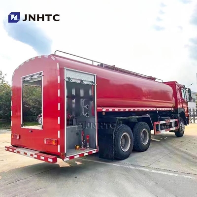 Novo HOWO Chassis Veículo de combate a incêndios Euro2 Diesel 20000 litros 6X4 Caminhão de incêndio
