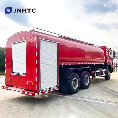 Novo HOWO Chassis Veículo de combate a incêndios Euro2 Diesel 20000 litros 6X4 Caminhão de incêndio