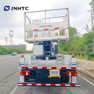 HOWO 4x2 20m Caminhão Montado Plataforma de Trabalho Aéreo Dobrável Knuckle Boom Plataforma de Trabalho Aéreo Caminhão