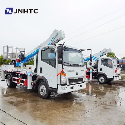 HOWO 4x2 20m Caminhão Montado Plataforma de Trabalho Aéreo Dobrável Knuckle Boom Plataforma de Trabalho Aéreo Caminhão