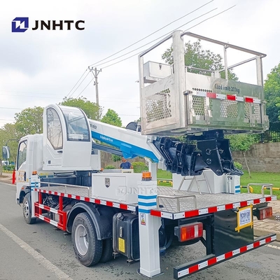 HOWO 4x2 20m Caminhão Montado Plataforma de Trabalho Aéreo Dobrável Knuckle Boom Plataforma de Trabalho Aéreo Caminhão