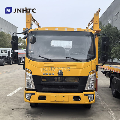 Howo Veículo especial para transporte de carros pequenos 4x2 Carro de carga de camada dupla para transferência de carros