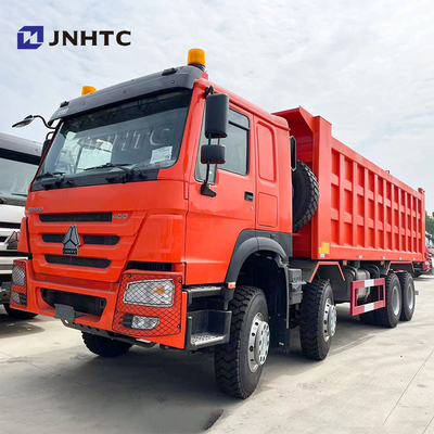 Sinotruk Howo Dump Truck 400HP 12 Wheeler 20 Cubic Tipper Trucks para trabalhos de construção
