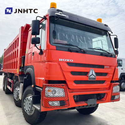Sinotruk Howo Dump Truck 400HP 12 Wheeler 20 Cubic Tipper Trucks para trabalhos de construção