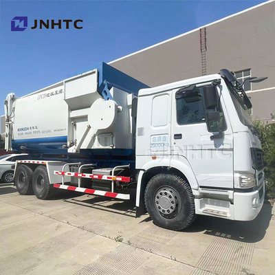 HOWO NX caminhão de lixo compactador 6x4 290HP