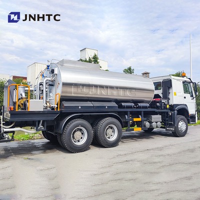 HOWO Intelligent Bitumen Spreader Equipamento de pulverização de asfalto caminhões 6X4 336HP para venda
