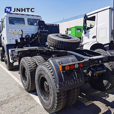 Melhor caminhão-trator Beiben Euro3 EGR 380hp 6x6 Prime Mover And Trailer com longa vida útil