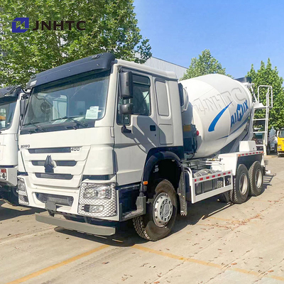 SINOTRUK HOWO Caminhão de mistura de concreto 6x4 10 rodas Caminhão de mistura de concreto de 400 CV