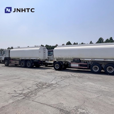 Novo Howo Oil Tank Truck 6x4 380hp Capacidade 10 rodas 20000 litros Tank Truck de combustível para venda