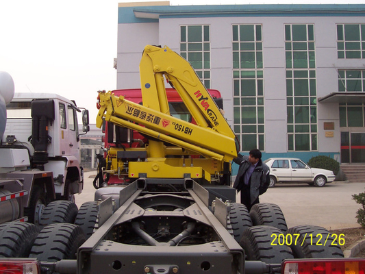 O caminhão do trator de Sinotruk montou guindastes as toneladas do equipamento 336hp 6×4 XCMG12 que Crane