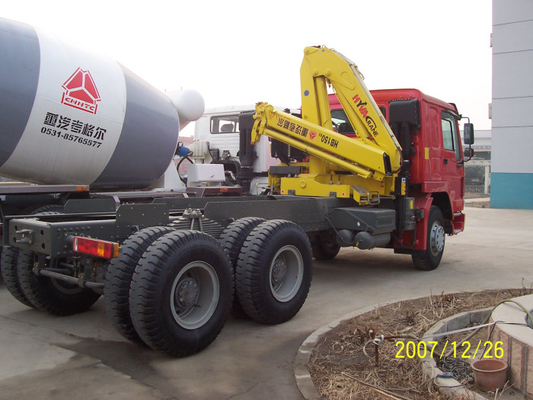 O caminhão do trator de Sinotruk montou guindastes as toneladas do equipamento 336hp 6×4 XCMG12 que Crane