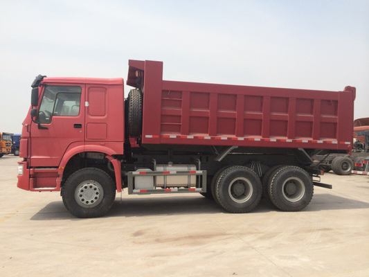 caminhão basculante resistente do ³ 6x4 336hp HOWO de 16m para transportar o solo/areia
