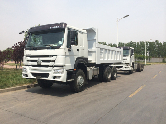 a capacidade pesada 10 do caminhão basculante 20M3 de 371HP Sinotruk Howo7 roda a cabine HW76