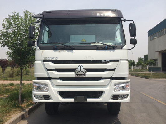 Cor resistente de levantamento meados de do branco do caminhão basculante 6x4 20m3 371hp de Sinotruk Howo7