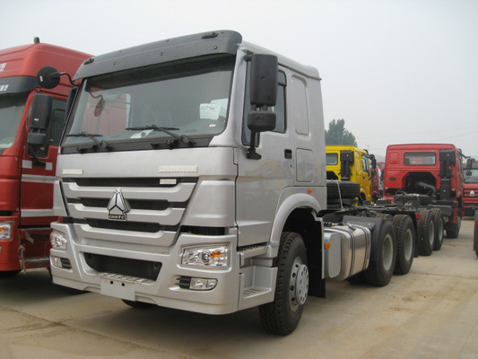 371 caminhão do trator de Howo 6x4 do poder de cavalo para rebocar todo o reboque dos tipos semi