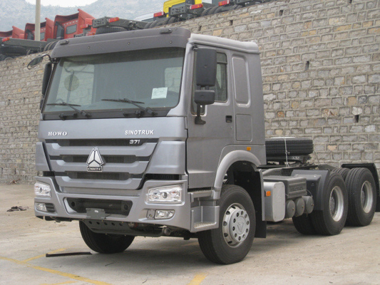 371 caminhão do trator de Howo 6x4 do poder de cavalo para rebocar todo o reboque dos tipos semi