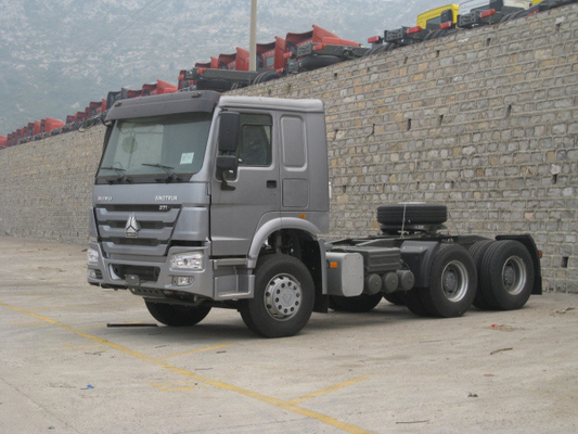 Prima principal do reboque 40t 6x4 - cabine do pneumático 12.00R20 HW76 do Euro 2 do motor e do reboque