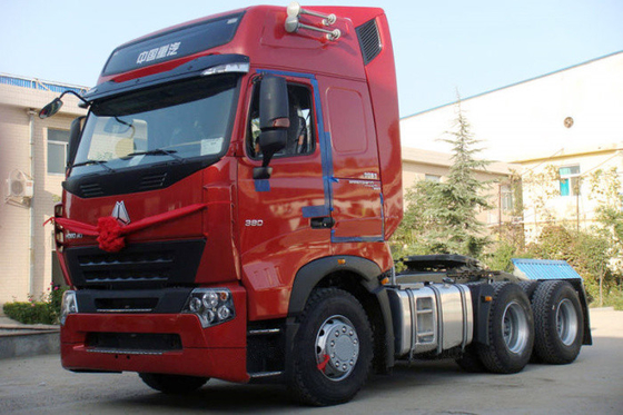 O EURO II 371HP de Howo A7 apronta - o caminhão do motor com os 10 dianteiros e transmissão 2 reversa